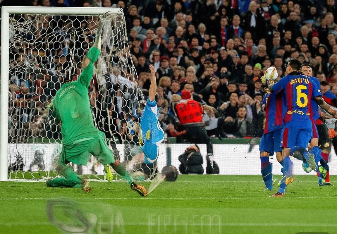 2017年巴塞罗那VS皇家马德里巅峰对决回顾：梅西C罗同场竞技