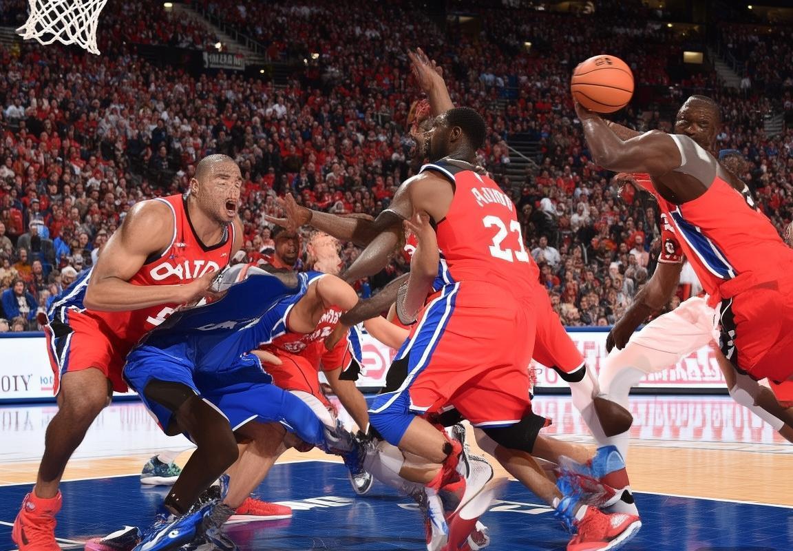 猛龙射手群对决76人:恩比德哈登制胜,西亚卡姆范弗里特外线发威